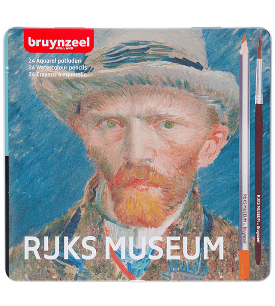 Lápices Acuarelables Bruynzeel Rijks Museum 24 Colores