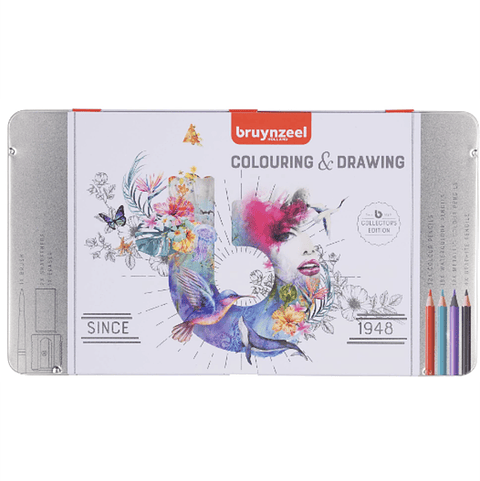 Lápices De Colores Bruynzeel Colouring & Drawing 70 Piezas