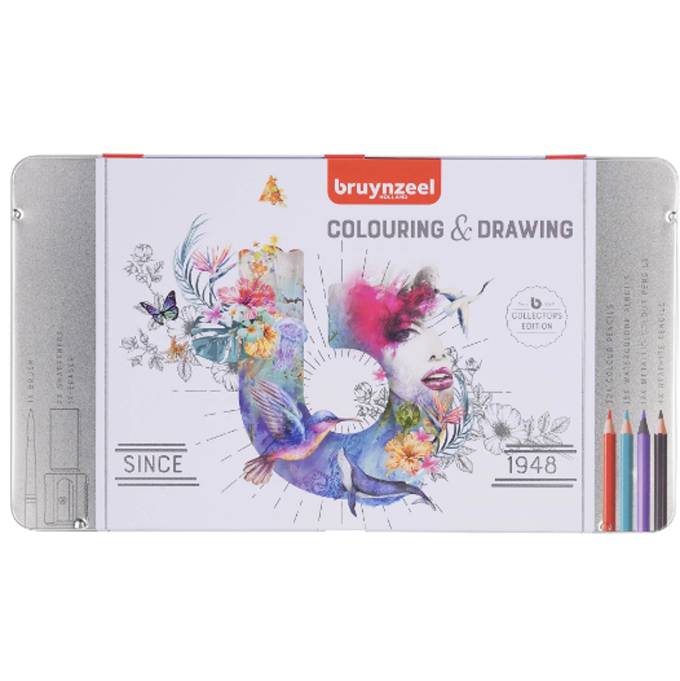 Lápices De Colores Bruynzeel Colouring & Drawing 70 Piezas 1