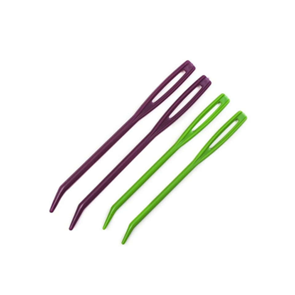 Aguja lanera de plástico - 4 unidades 1