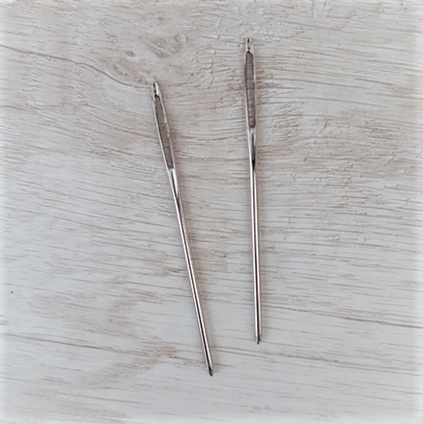 Aguja lanera metálica - 2 unidades 2