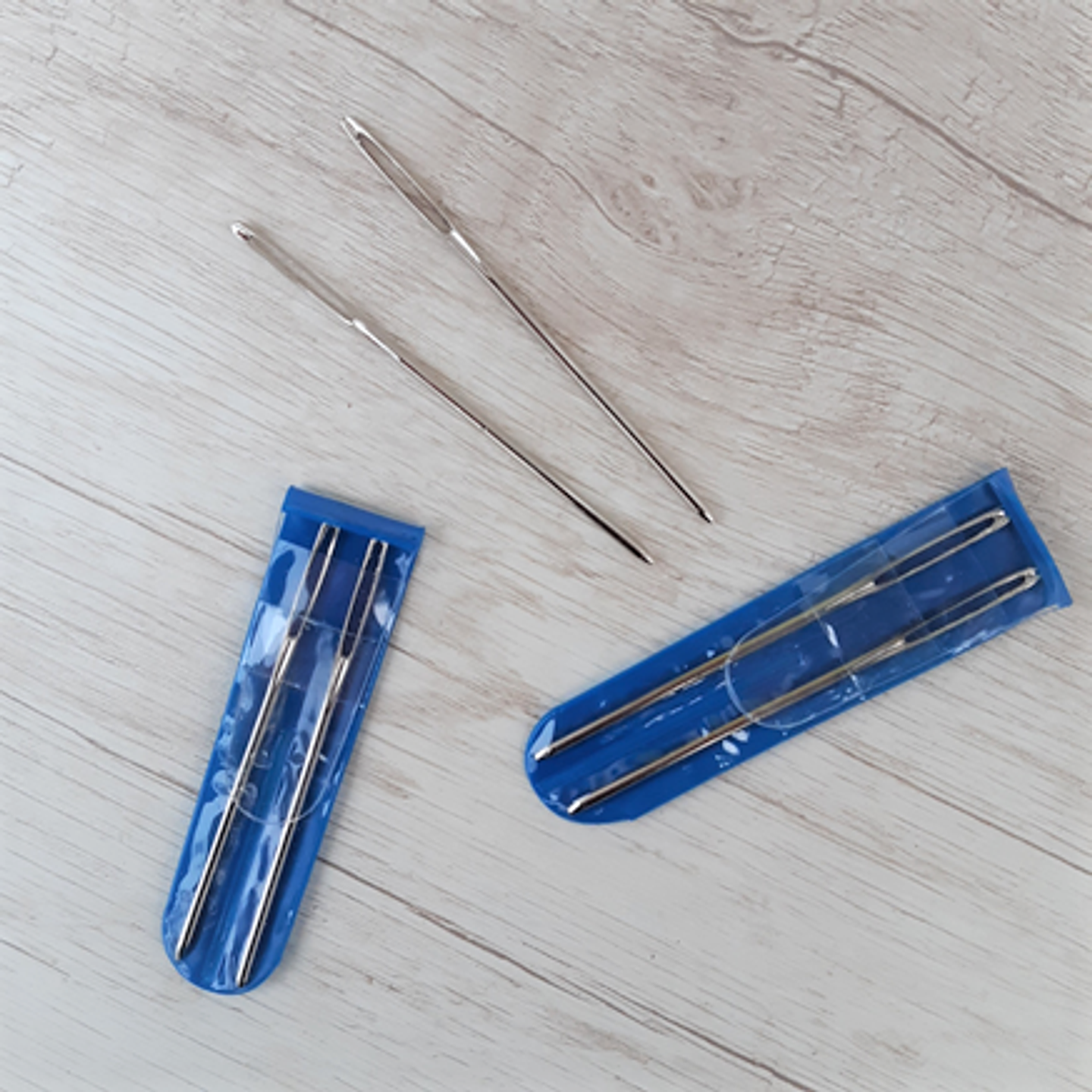 Aguja lanera metálica - 2 unidades 3