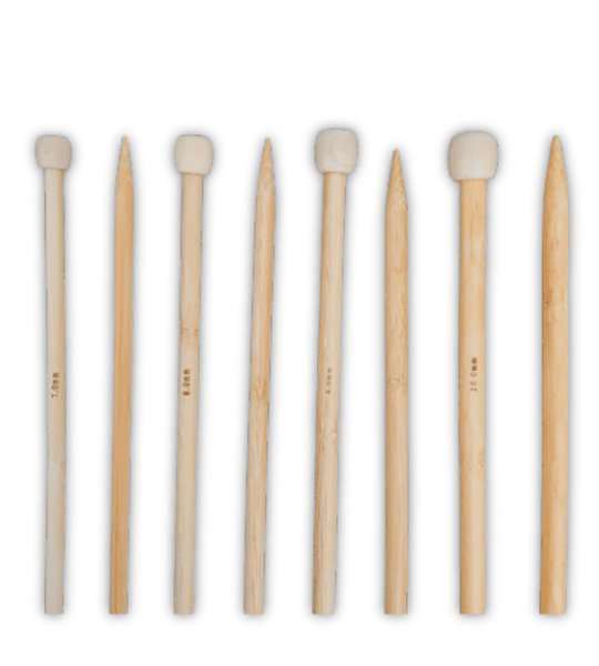 Palillos Rectos de Bambú
