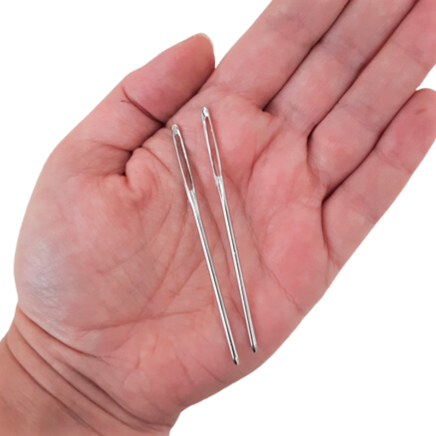 Aguja lanera metálica - 2 unidades 1