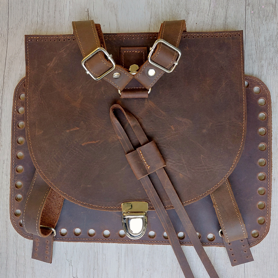 Set de Cuero Mochila Boni - Artijobi by Yoppen Horse 2