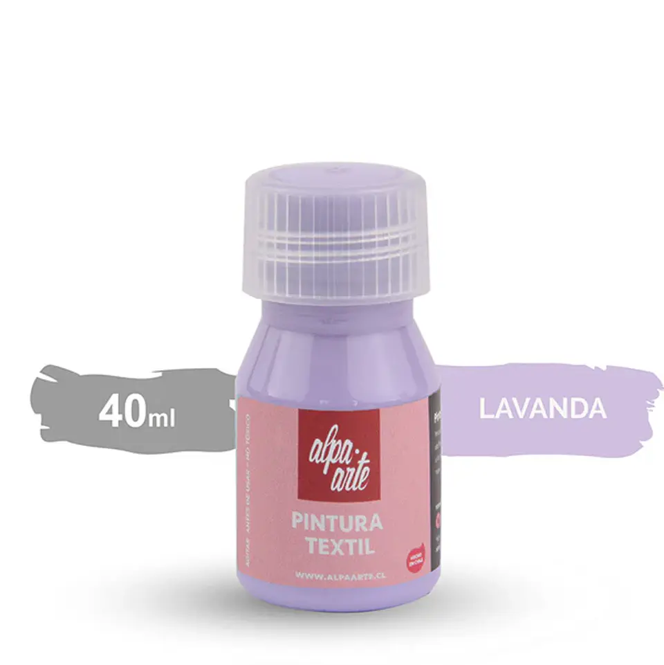 Pintura Textil 40 ml Alpa Arte 22