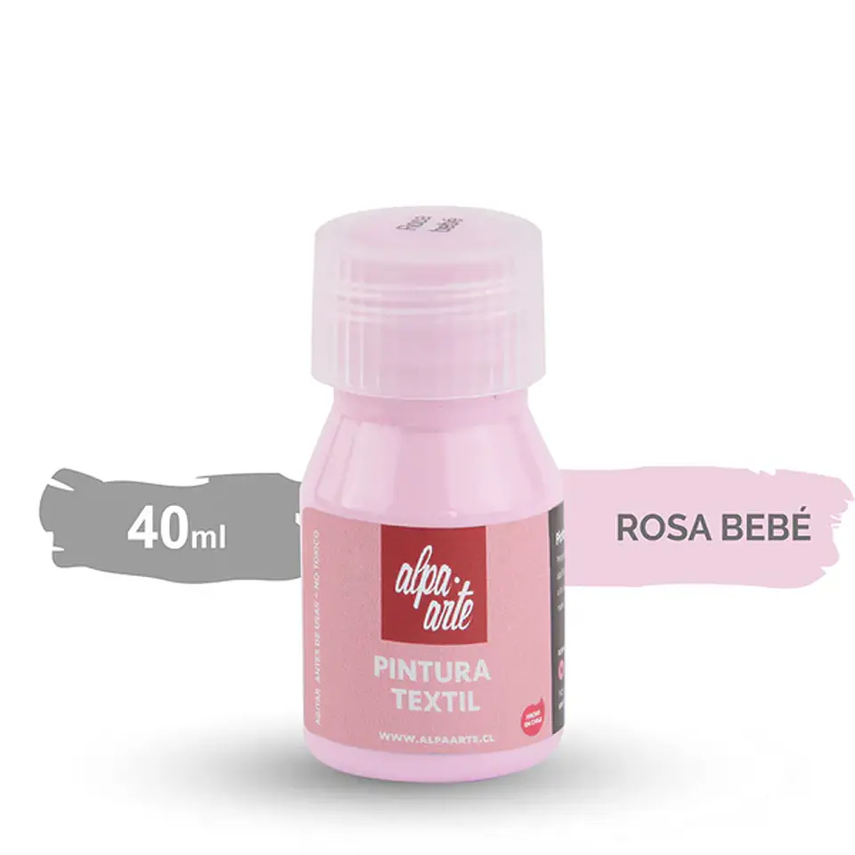 Pintura Textil 40 ml Alpa Arte 21