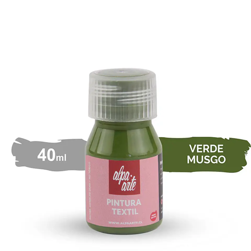 Pintura Textil 40 ml Alpa Arte 15