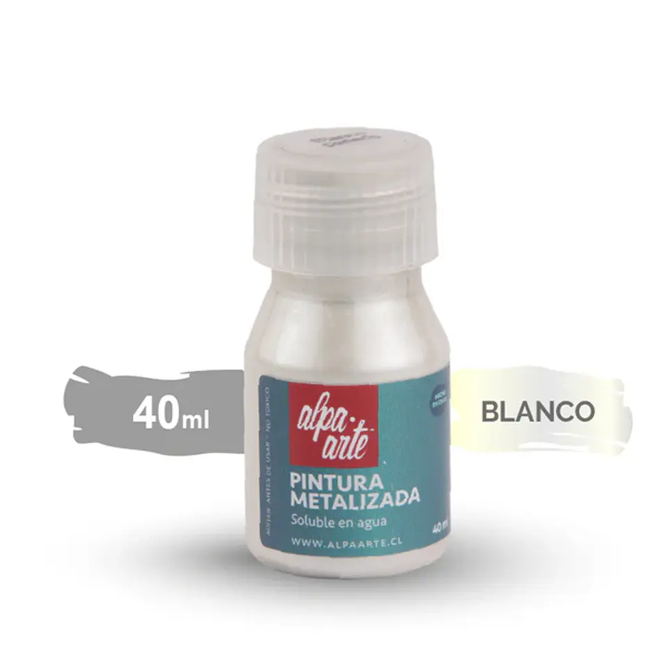 Acrílico Metalizado 40 ml Alpa Arte 2
