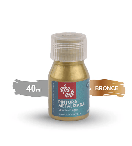 Acrílico Metalizado 40 ml Alpa Arte