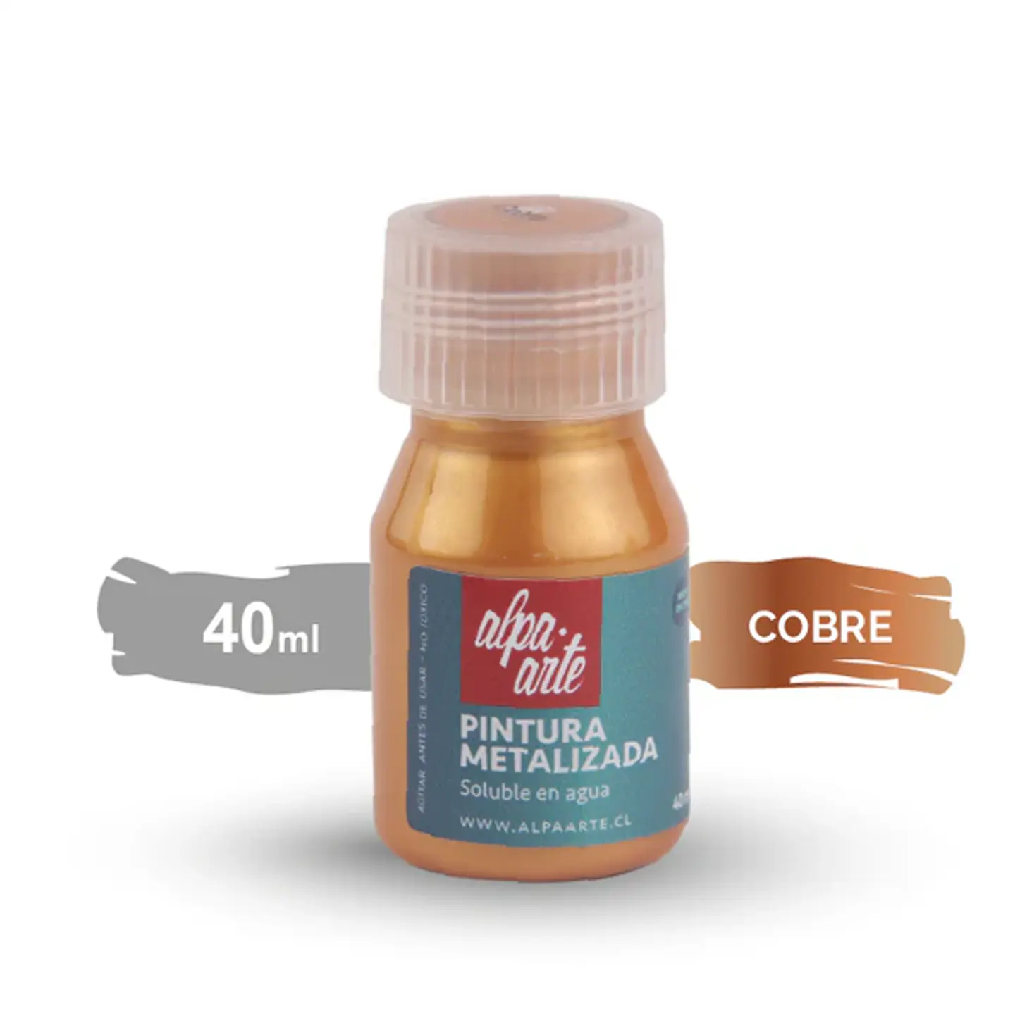 Acrílico Metalizado 40 ml Alpa Arte 4