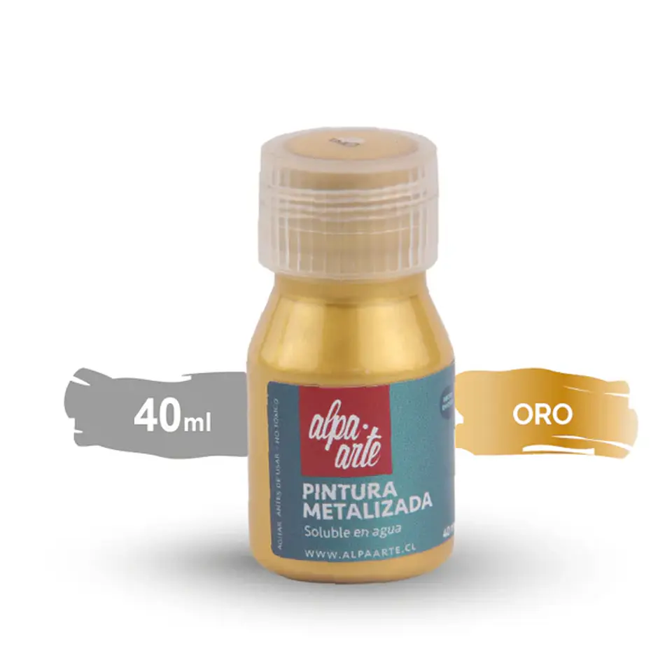 Acrílico Metalizado 40 ml Alpa Arte 5
