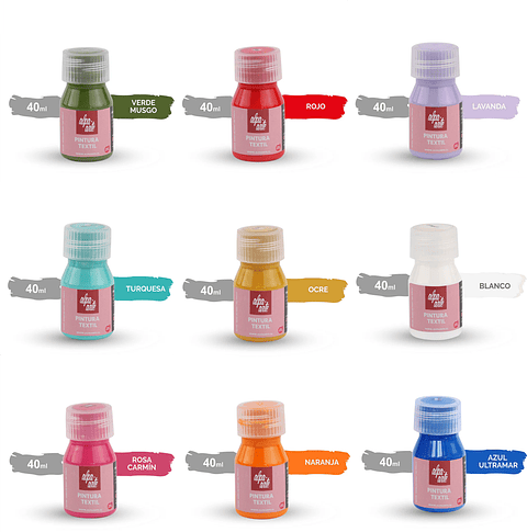 Pintura Textil 40 ml Alpa Arte