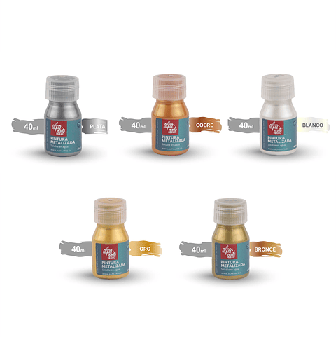 Acrílico Metalizado 40 ml Alpa Arte