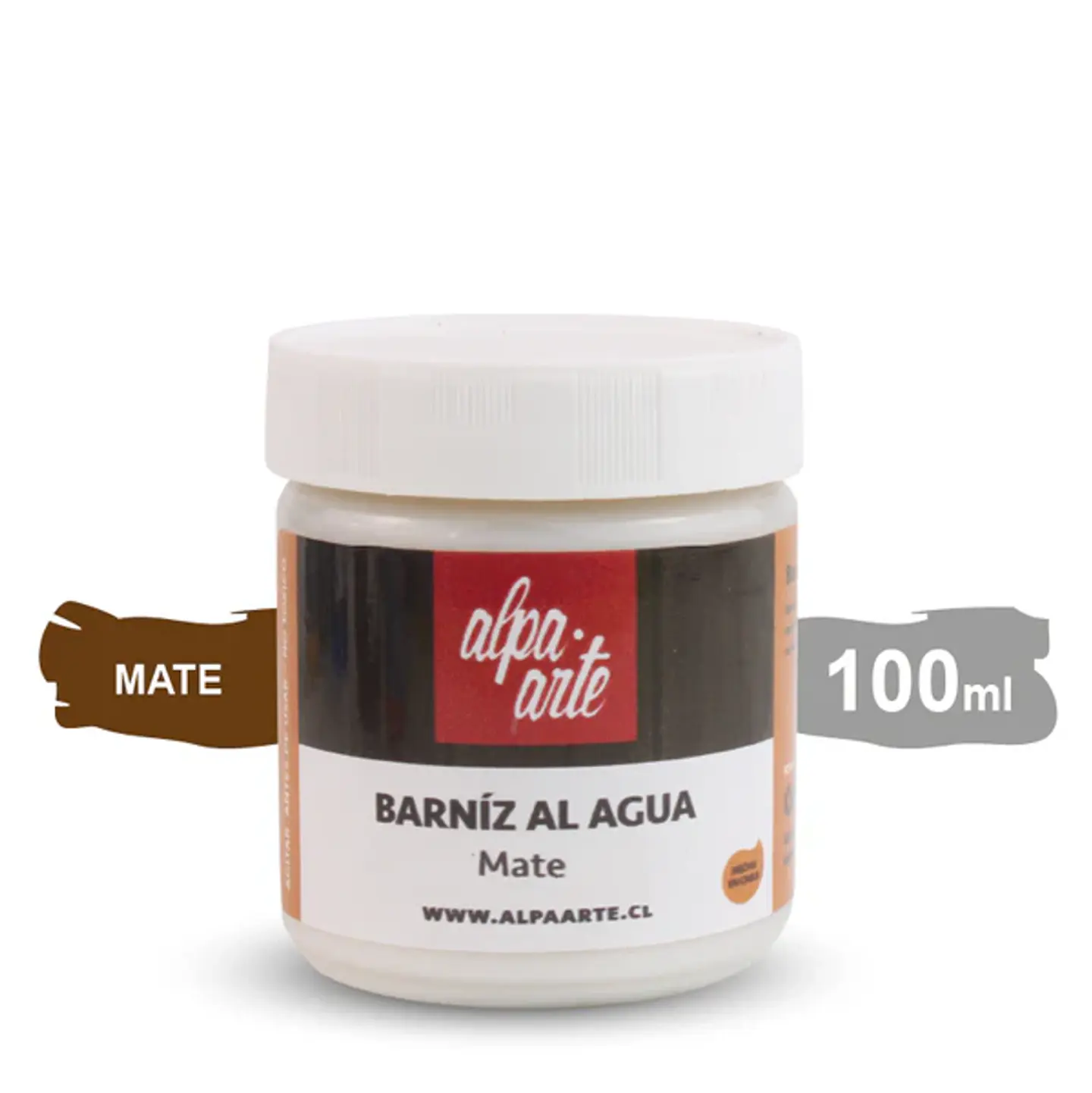 Barniz al Agua 100 ml Alpa Arte - Mate 1
