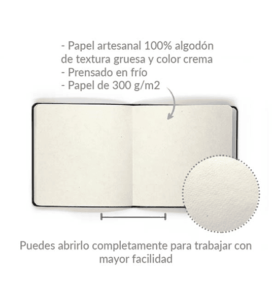 PREVENTA Sketchbook 100% Algodón Viviva Colors Cuadrado