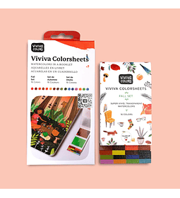 Viviva Colorsheets Set OTOÑO 16 col