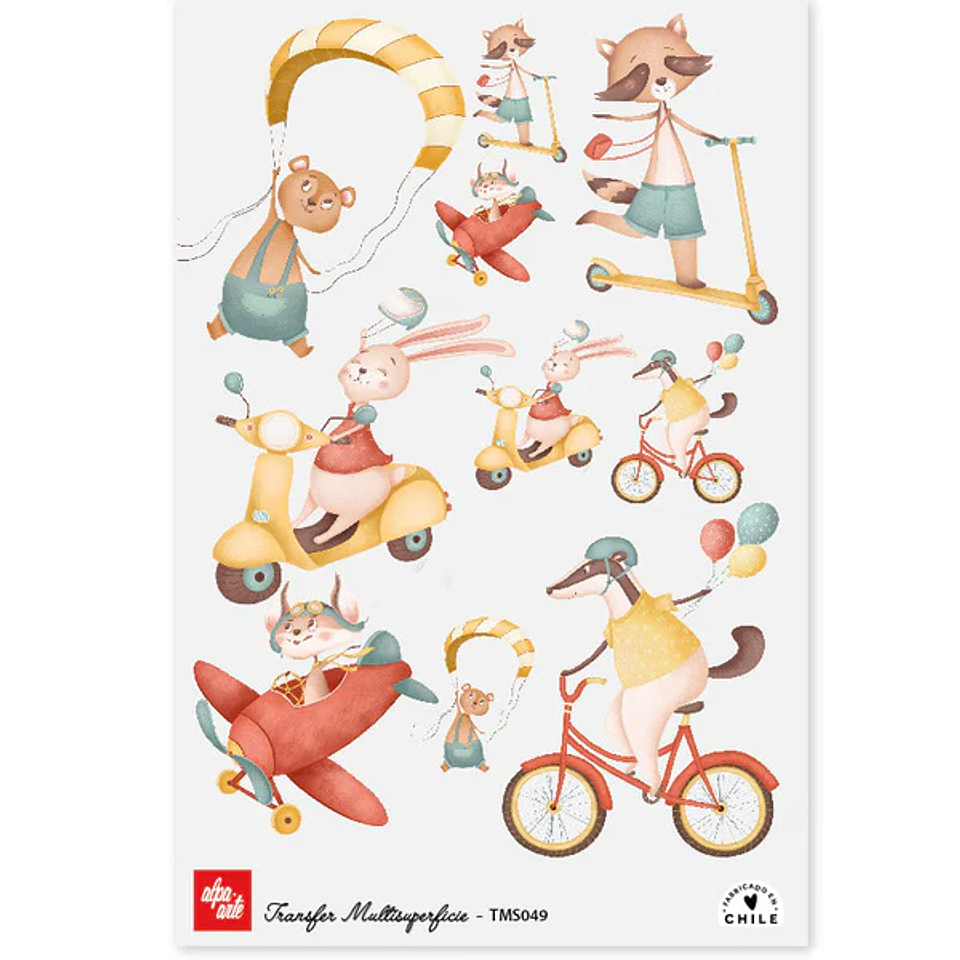 Láminas Transfer Multisuperficies 20x30 cm Alpa Arte 3