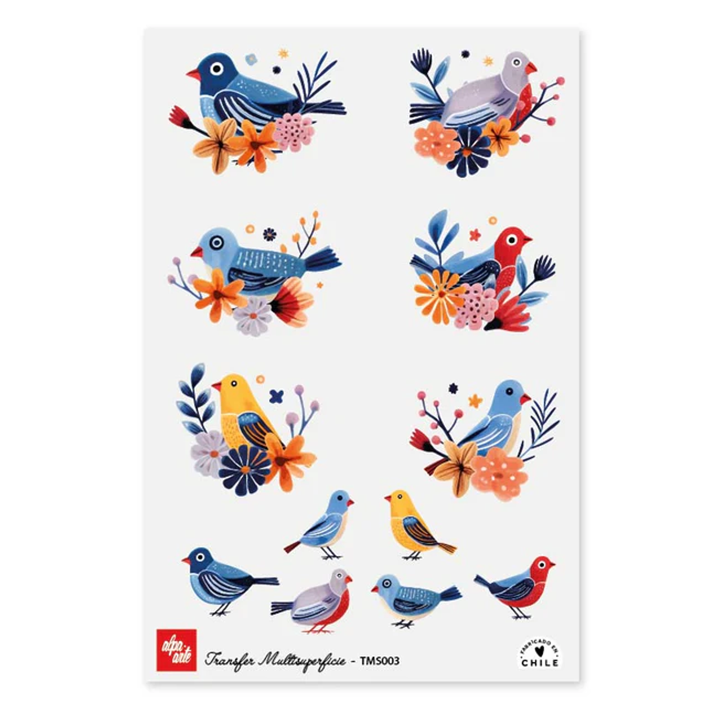 Láminas Transfer Multisuperficies 20x30 cm Alpa Arte 16