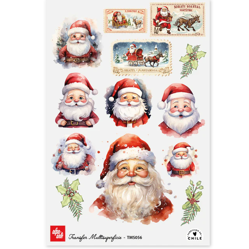 Láminas Transfer Multisuperficies 20x30 cm Alpa Arte 19