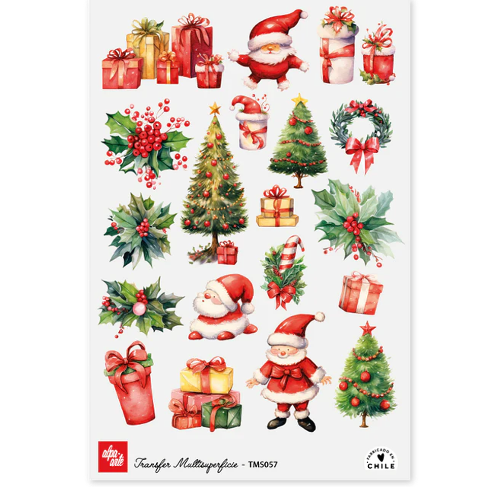 Láminas Transfer Multisuperficies 20x30 cm Alpa Arte 20