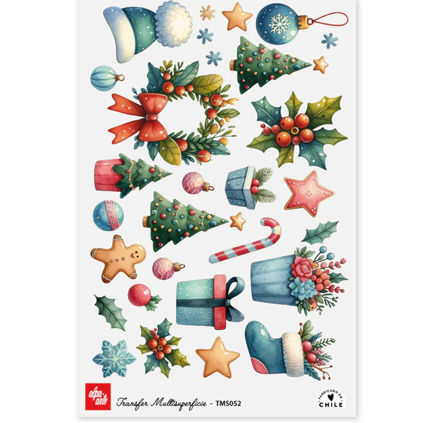 Láminas Transfer Multisuperficies 20x30 cm Alpa Arte 23