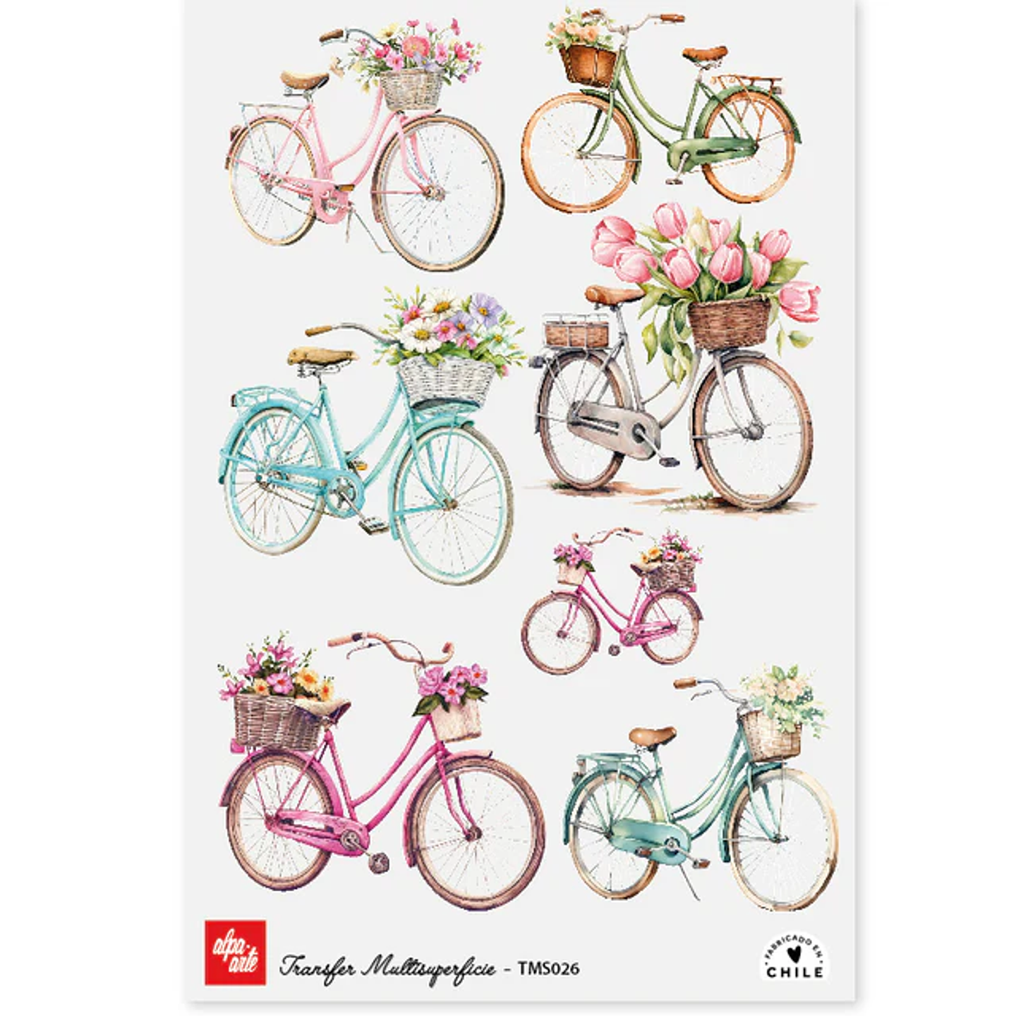 Láminas Transfer Multisuperficies 20x30 cm Alpa Arte 27