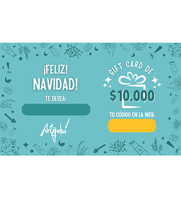 Gift Card Navidad $10.000