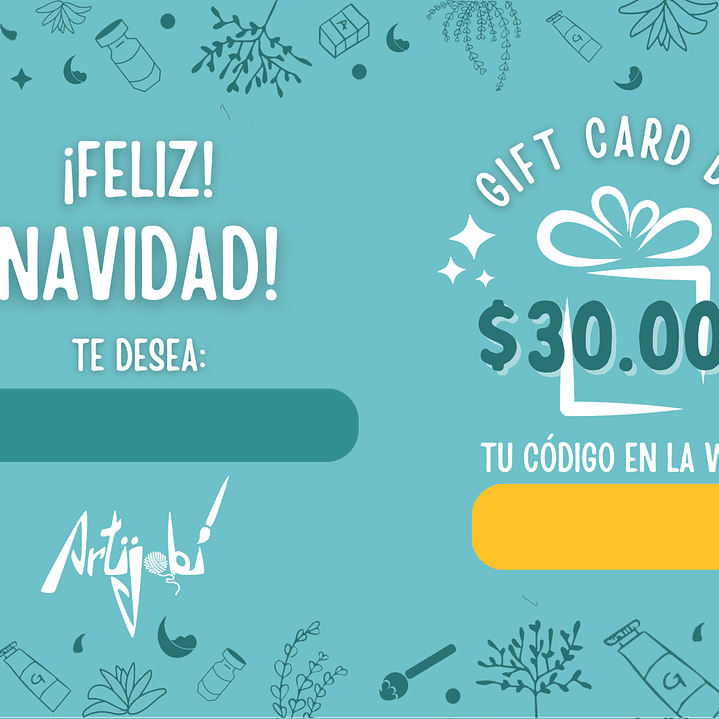Gift Card Navidad $30.000 1