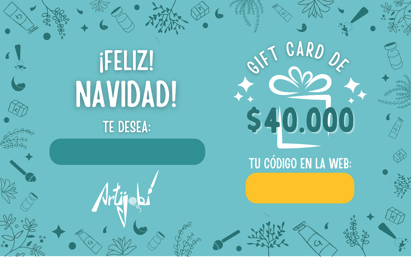 Gift Card Navidad $40.000 1