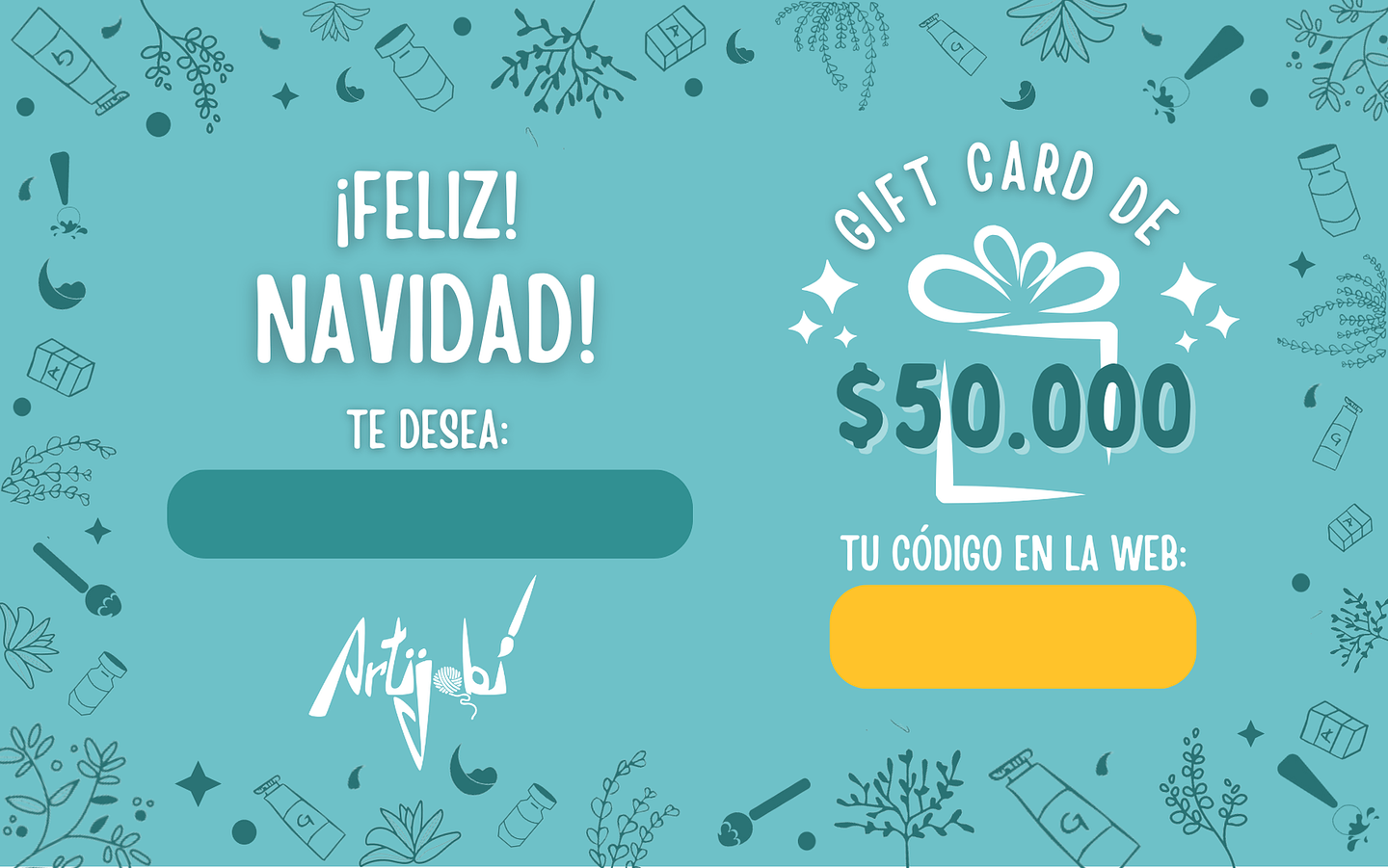 Gift Card Navidad $50.000 1