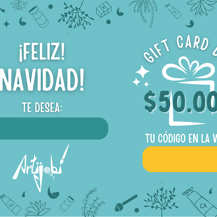 Gift Card Navidad $50.000 1