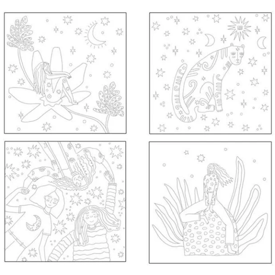 Block para Colorear Mysticus – 15 Ilustraciones de Dani BlanQ 3