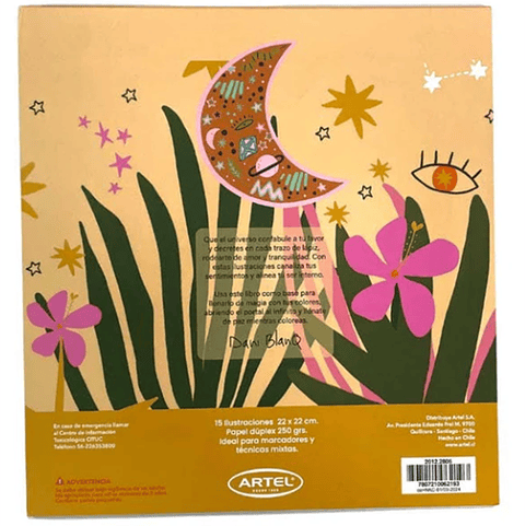 Block para Colorear Mysticus – 15 Ilustraciones de Dani BlanQ