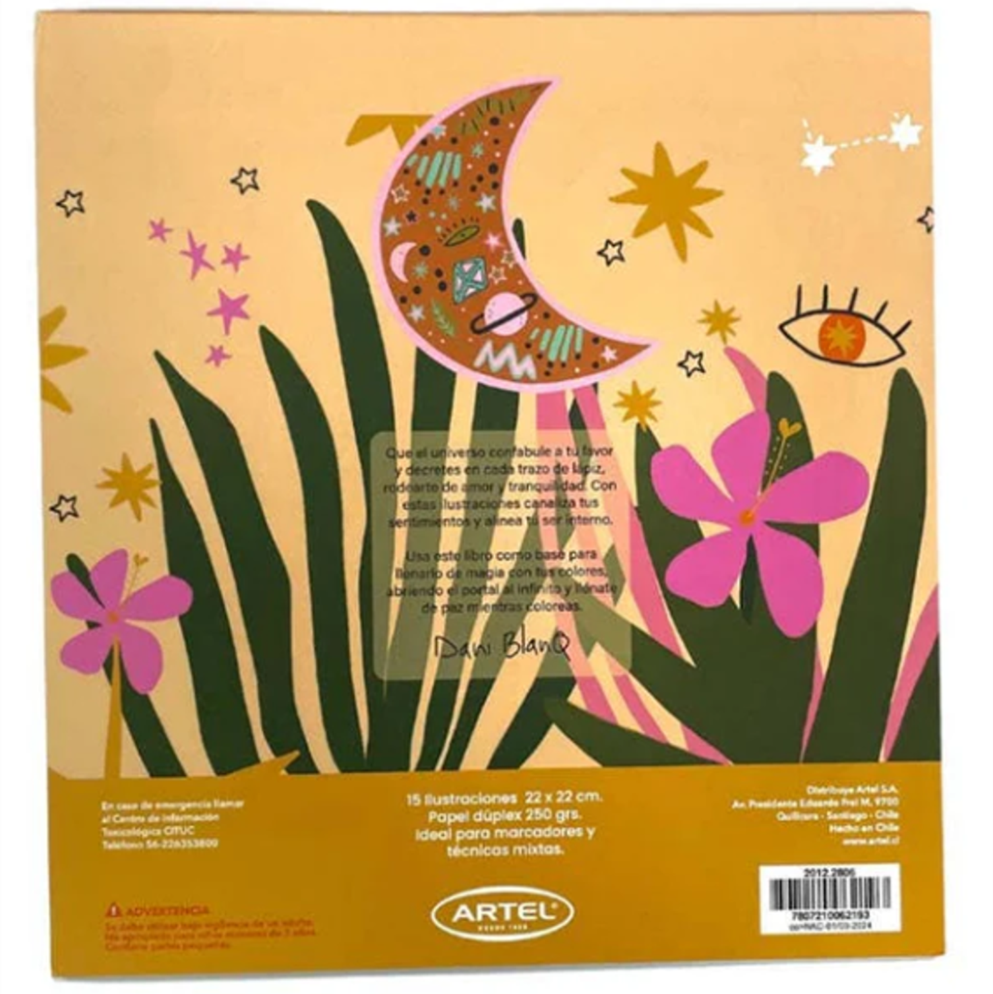 Block para Colorear Mysticus – 15 Ilustraciones de Dani BlanQ 2