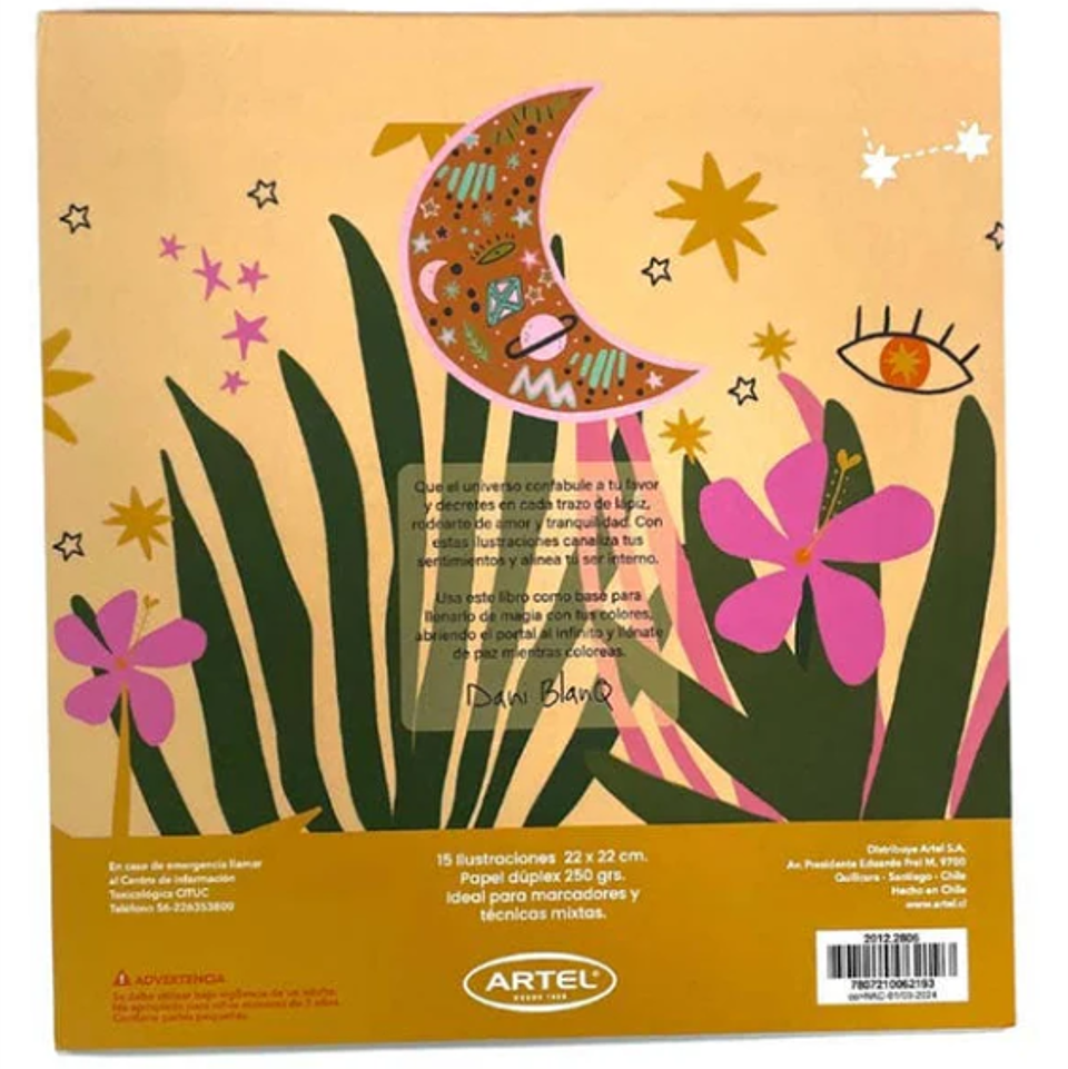 Block para Colorear Mysticus – 15 Ilustraciones de Dani BlanQ 2