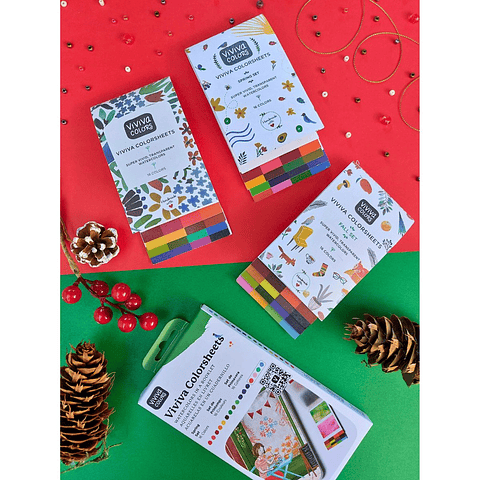 ⭐ Kit 3 Sets Viviva Colorsheets – Original, Primavera y Otoño