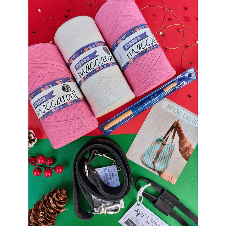 ⭐ Kit Bolso Greta - Para Tejer a Crochet 2