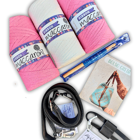 ⭐ Kit Bolso Greta - Para Tejer a Crochet
