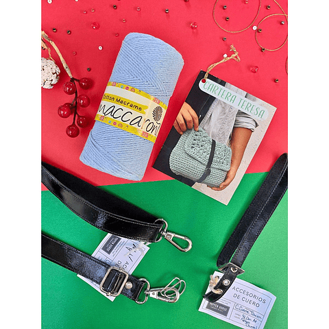 ⭐ Kit Cartera Teresa – Para Tejer a Crochet