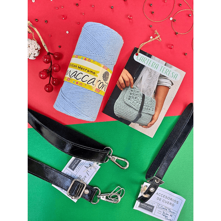 ⭐ Kit Cartera Teresa – Para Tejer a Crochet 2