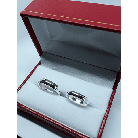 Argollas para matrimonio en plata 