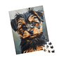 Piece Together the Cuteness with the Adorable Yorkshire Terrier Puppy Puzzle!