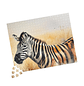 Savanna Stripes: Watercolor Zebra Puzzle - thumbnail 7