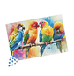 Feathered Harmony: Vibrant Birds on a String Puzzle - thumbnail 8