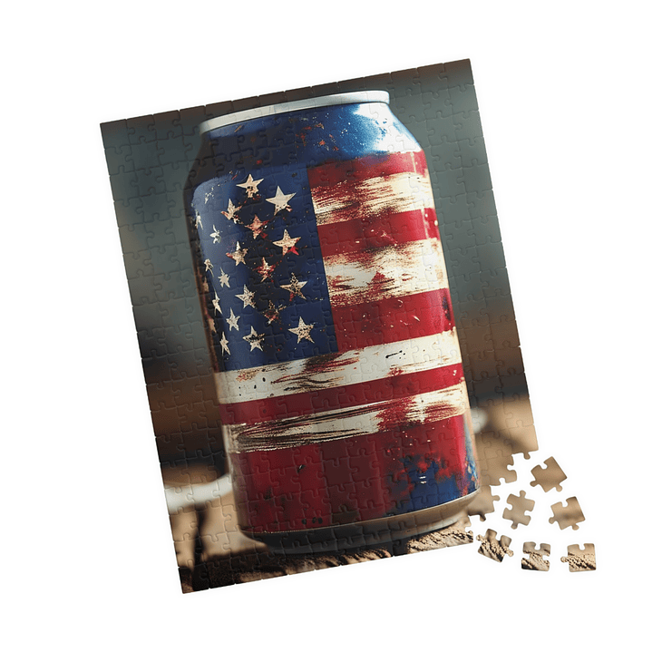 Freedom Soft Drink: USA Motif Puzzle 5