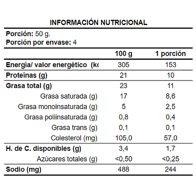 Queso Cabra Natural