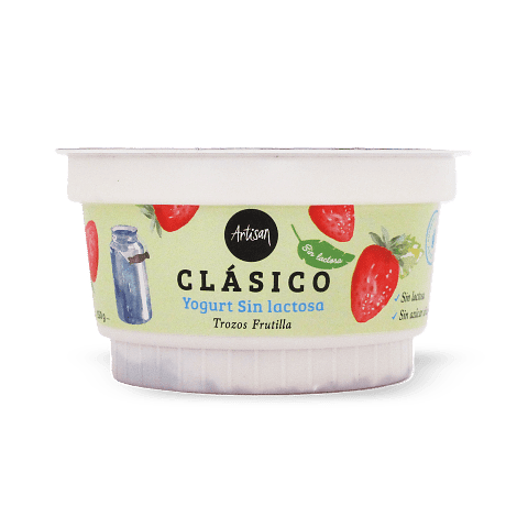 Yogurt Clásico Trozos Frutilla