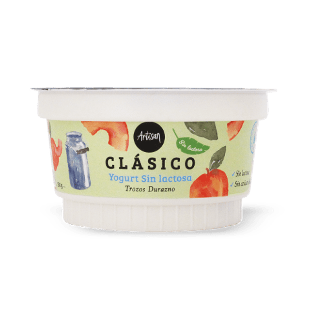 Yogurt Clásico Trozos Durazno 