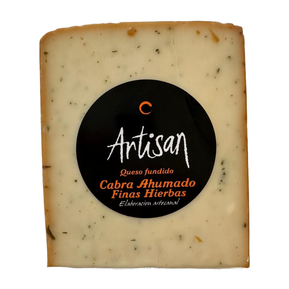 Queso Cabra Ahumado Finas Hierbas